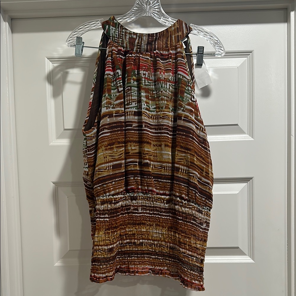 Multicolor Sleeveless Top